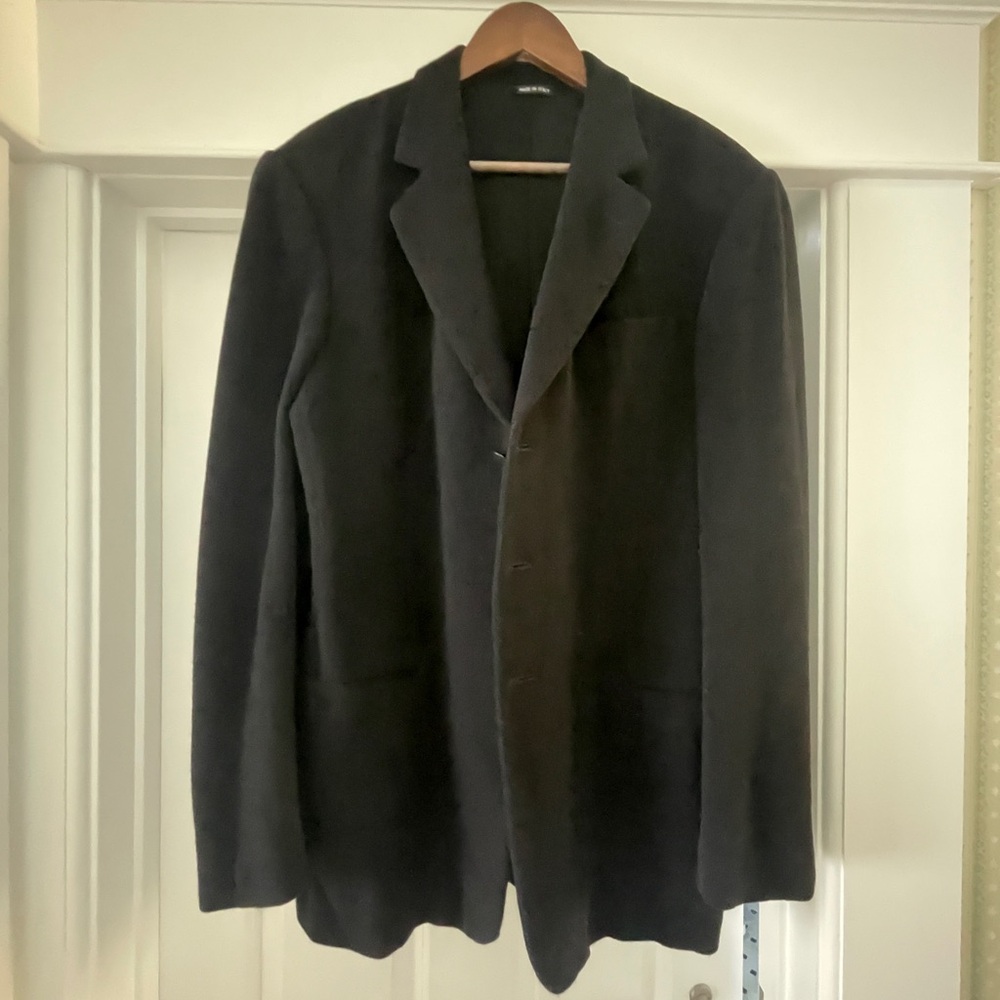 Giorgio Armani Charcoal Blazer